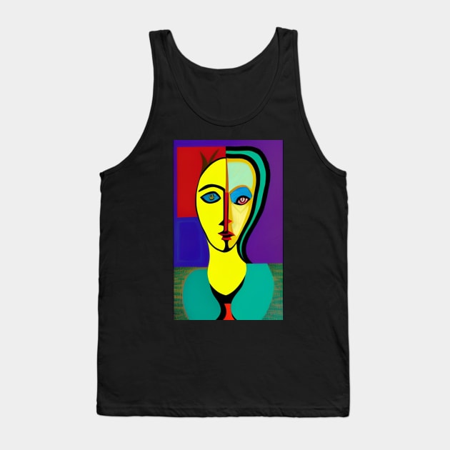 abstract art Tank Top by Psychedeers